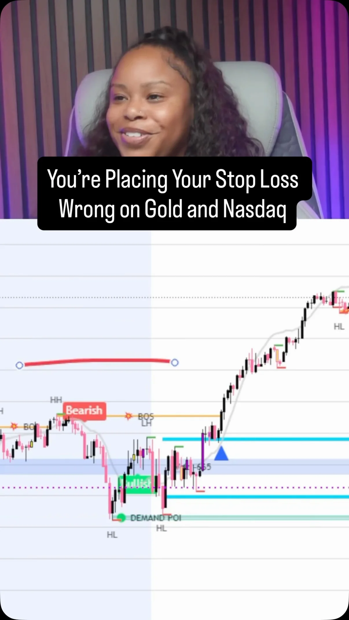 Place Stops on Market Structure, Not Fear