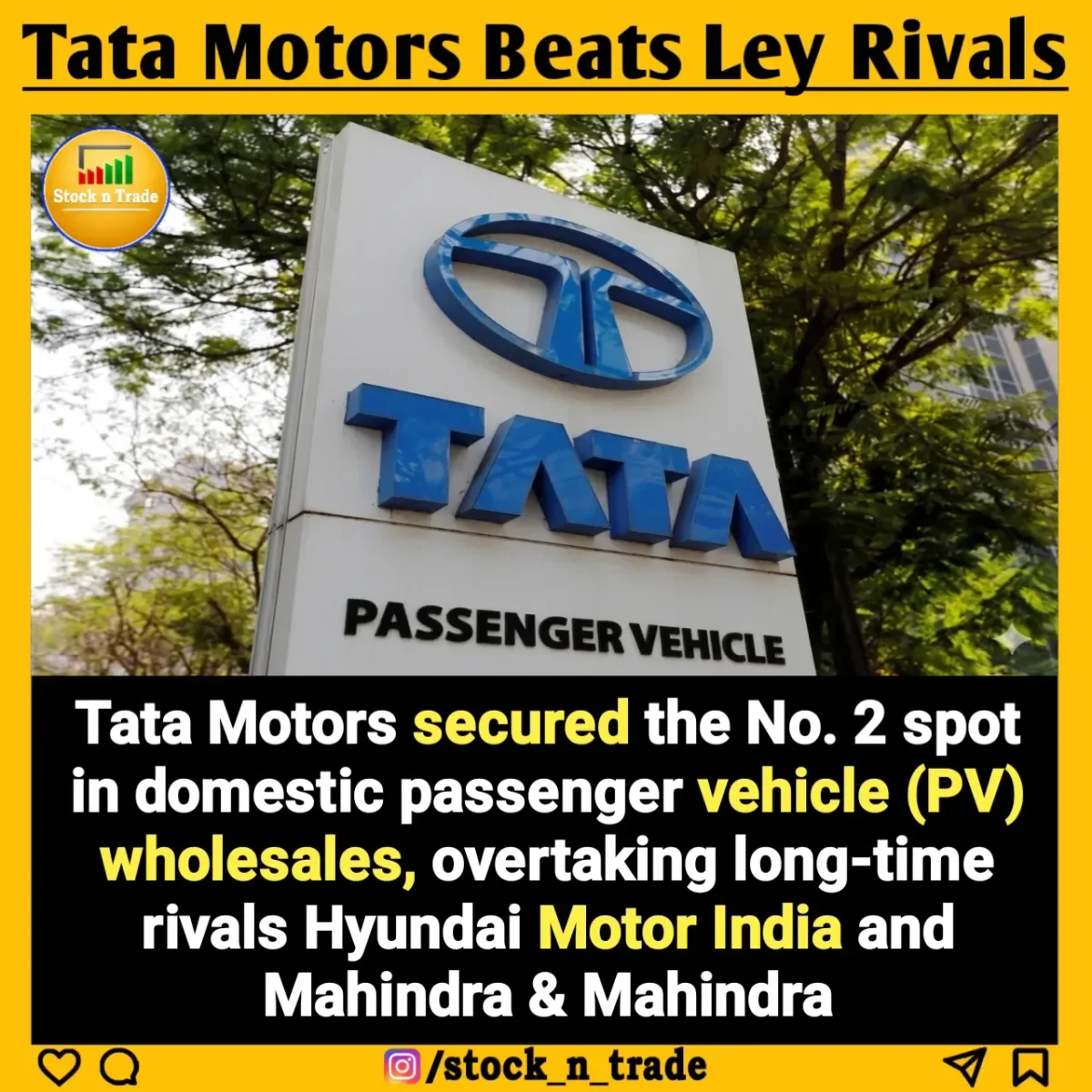 Tata's EV Push and SUVs Fuel Market Surge