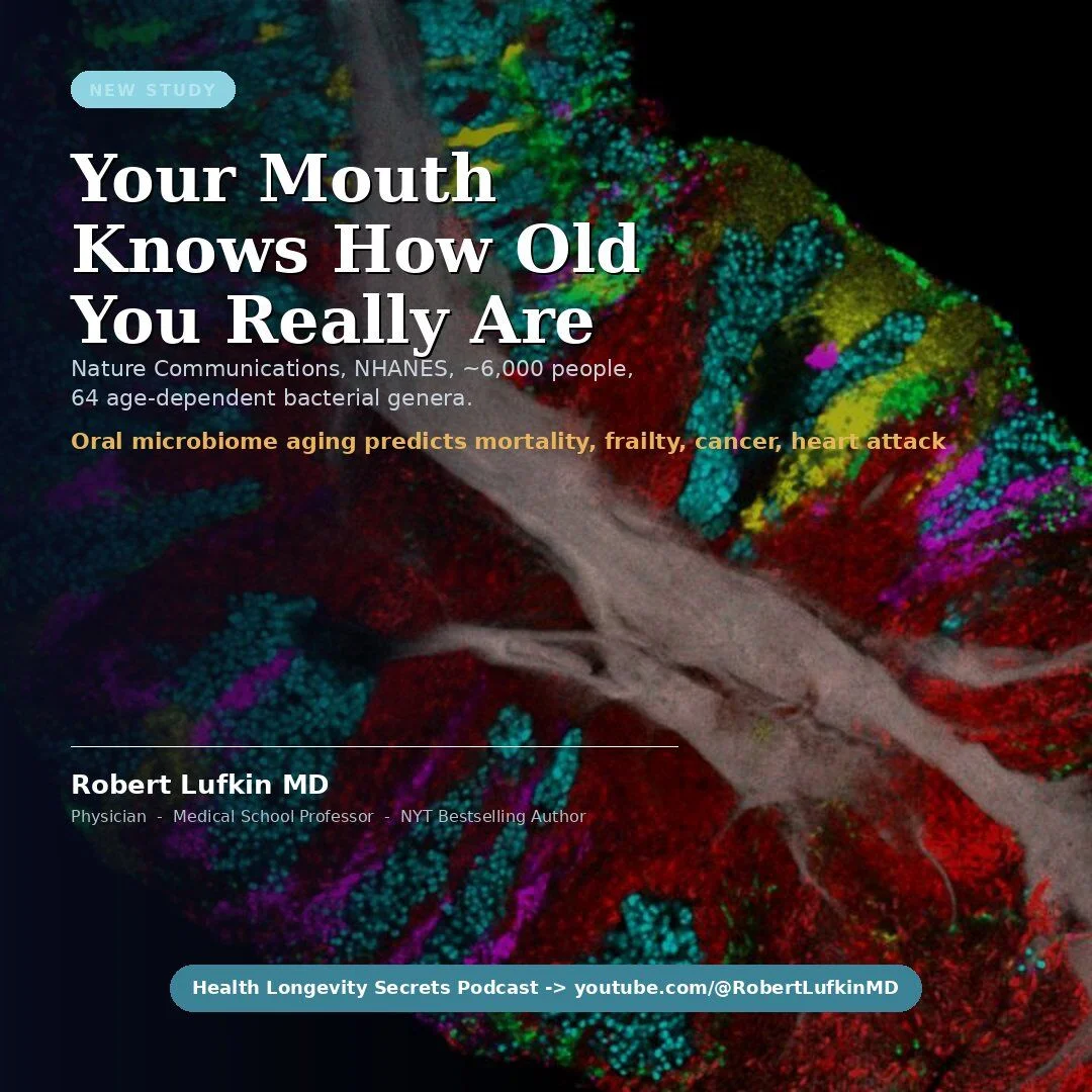 Your Mouth Reveals Your True Biological Age