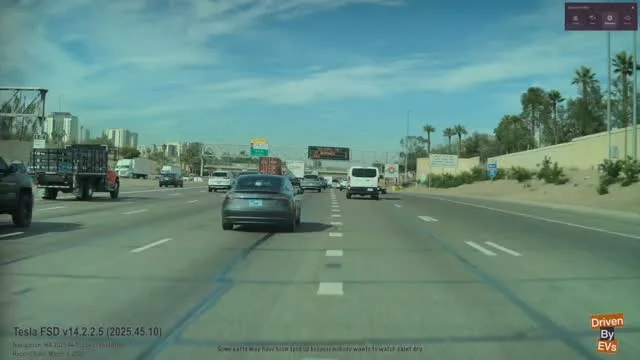 Tesla FSD Fails to Choose Correct Lane, Gets Confused