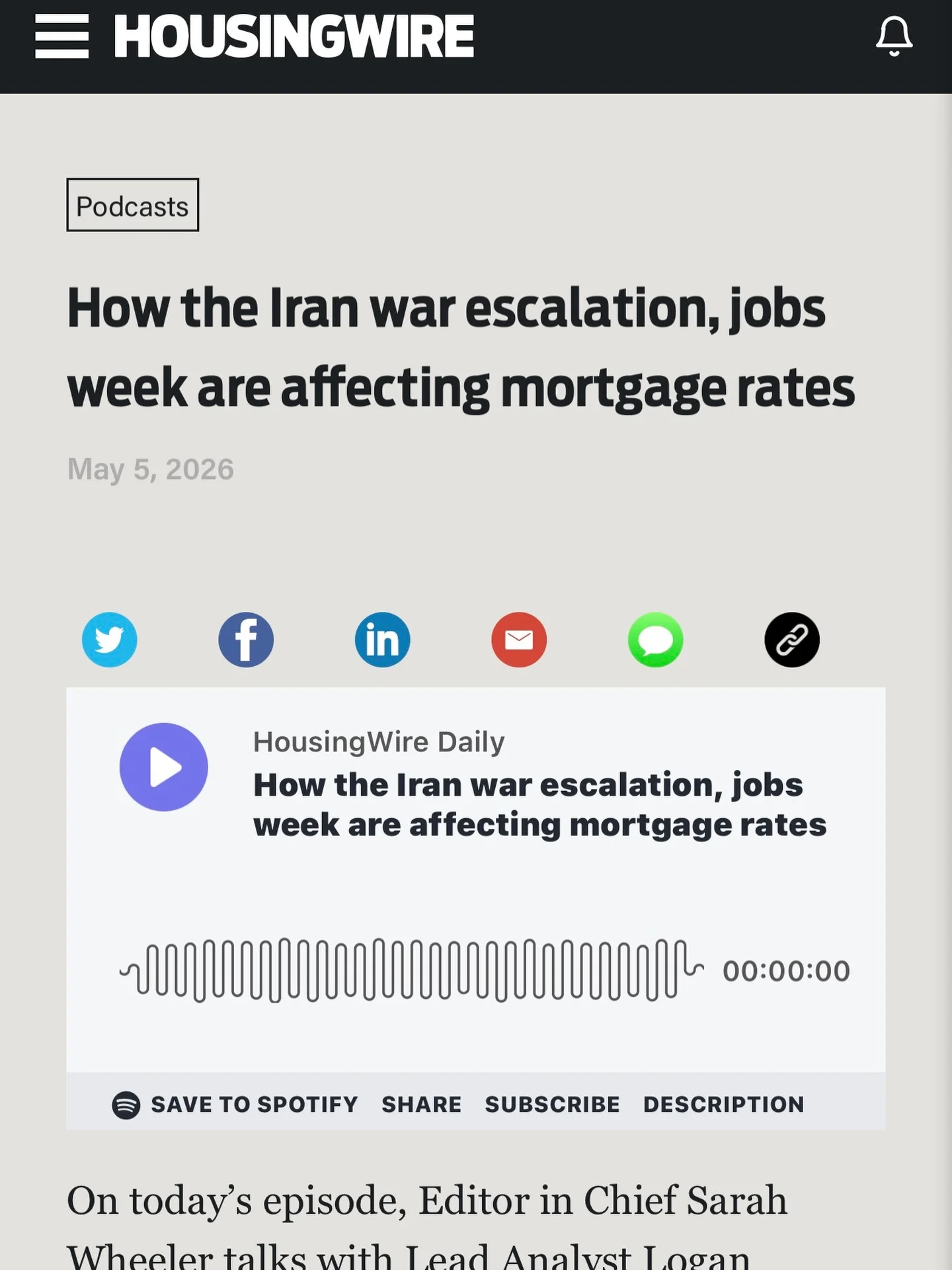 Jobs Week Persists Amid Yesterday’s Housing Drama