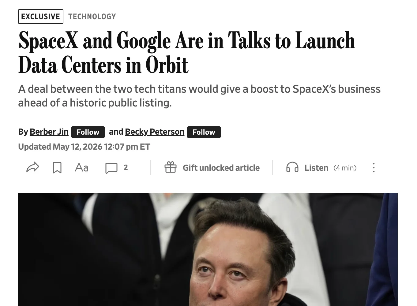 From Blog Launch to Space Data Centers in 3.5 Years