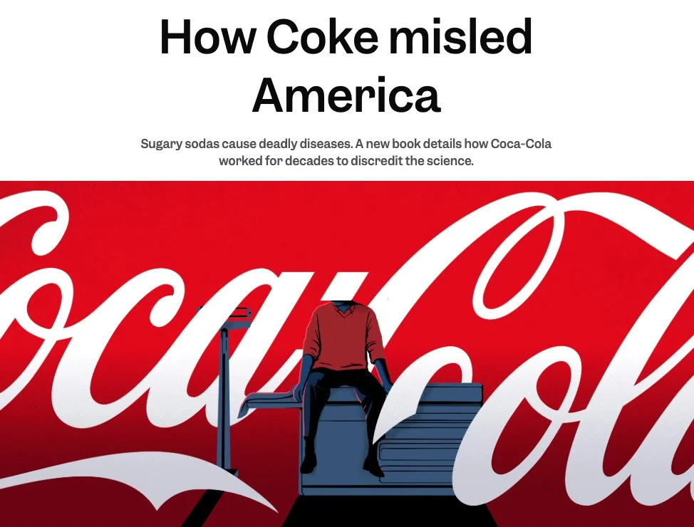 Coke Mirrors Tobacco Tactics, Concealing Soda’s Health Risks
