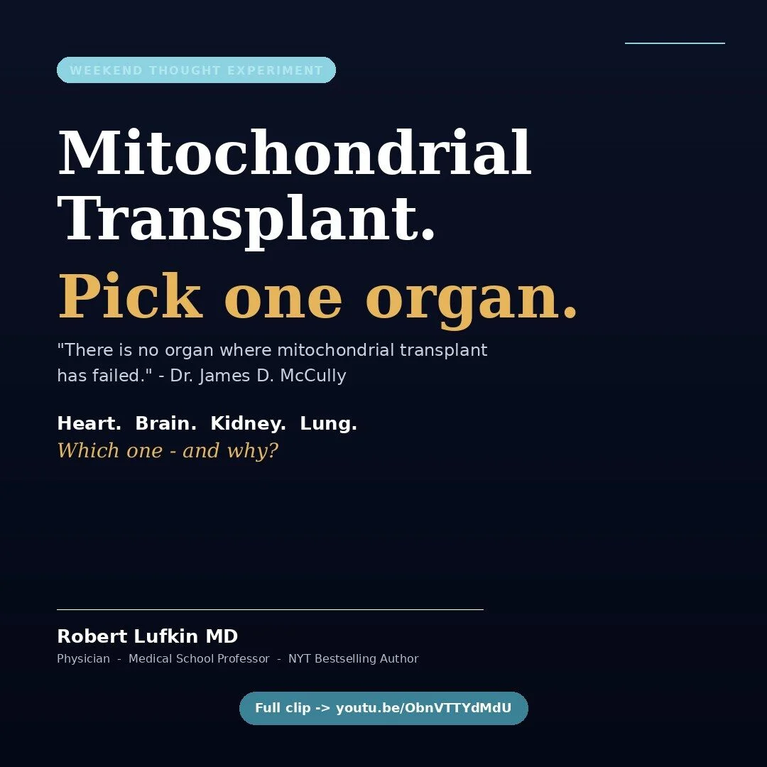 Thread by @robertlufkinmd