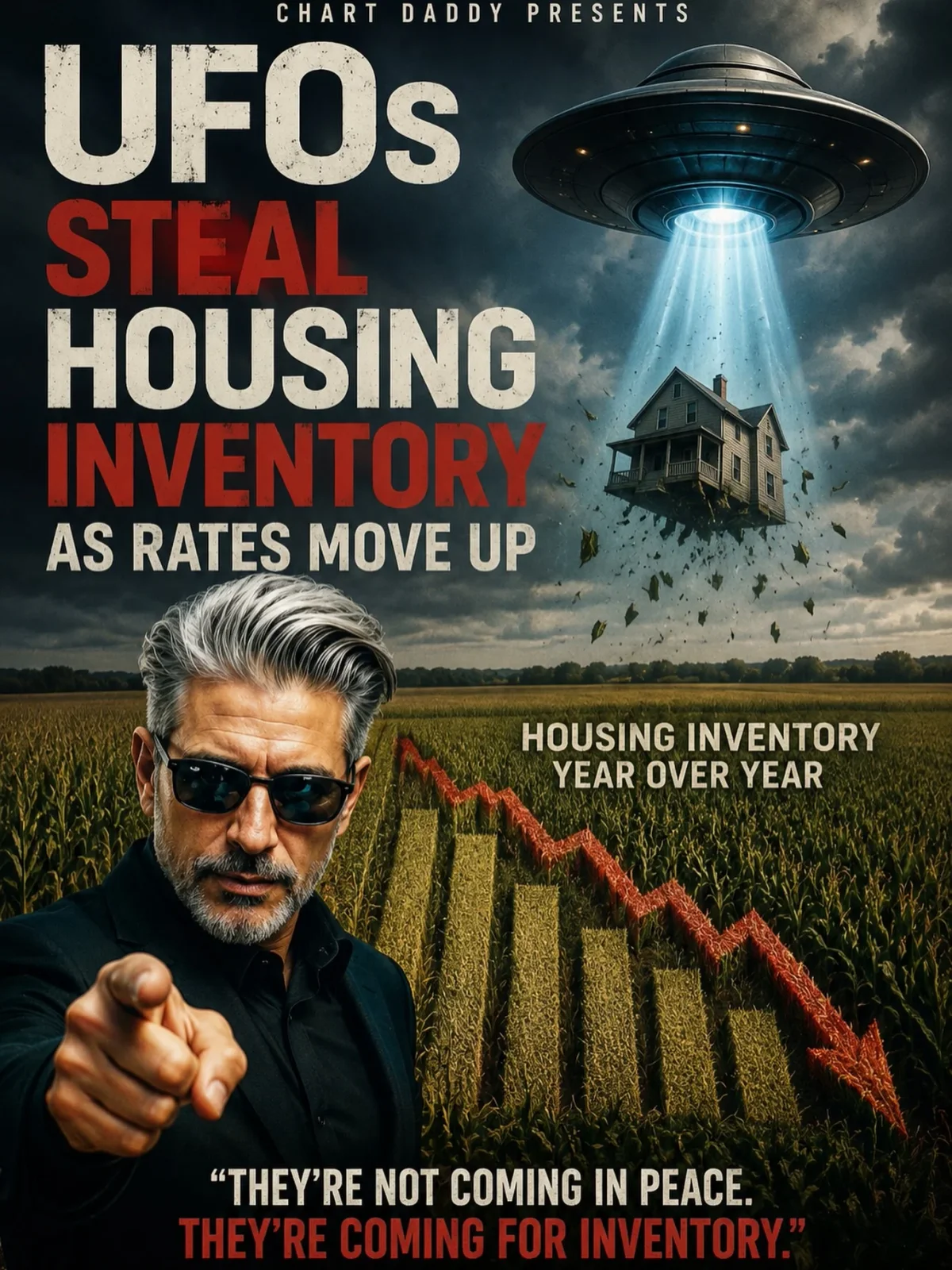 Housing Inventory Set to Turn Negative YoY Amid UFO Buzz