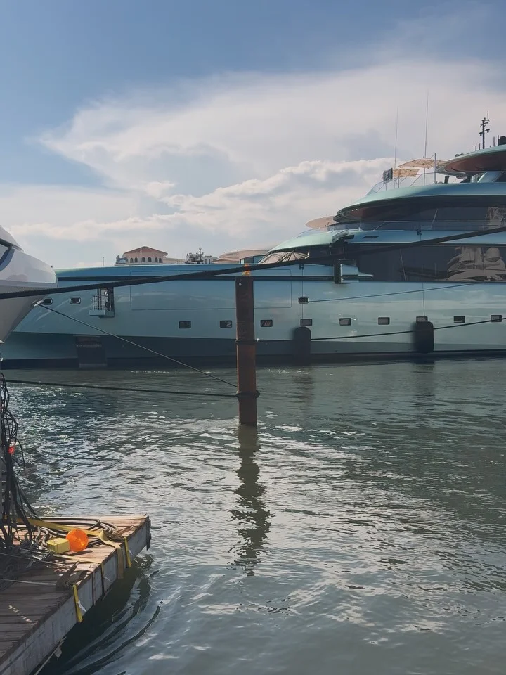 Inside the 75‑meter M/Y Kenshō