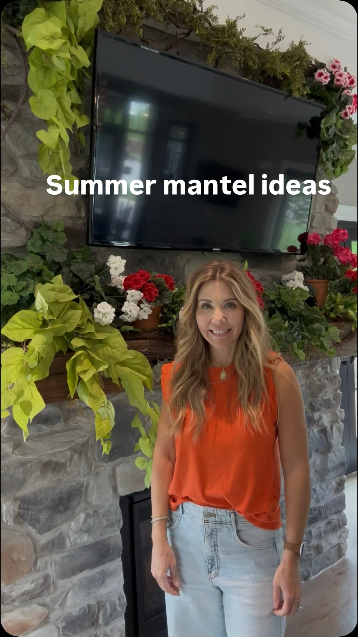 Add Summer Warmth to Your Home with Mantel