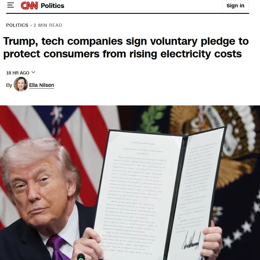 Voluntary Data‑Center Pledges: History Shows No Real