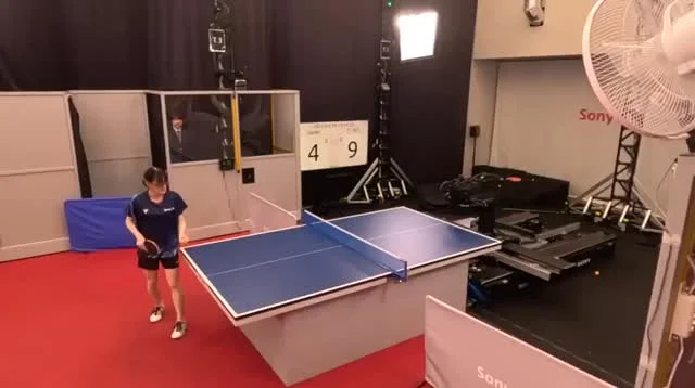 Sony's Robot Defeats Pros, Mastering Table Tennis Chaos