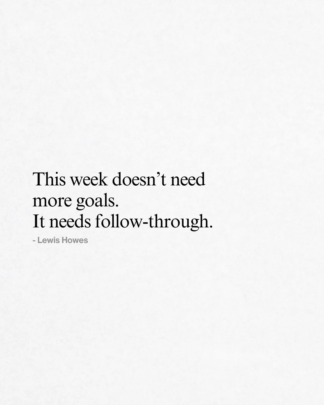 Commit to One Last‑Week Priority This Week