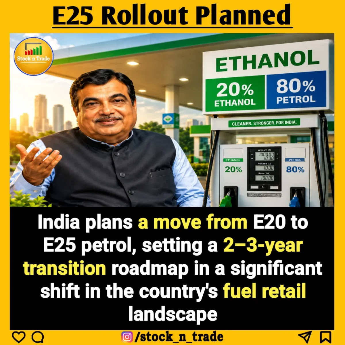 Ethanol Blends Save India ₹40,000 Crore in Crude‑import Costs