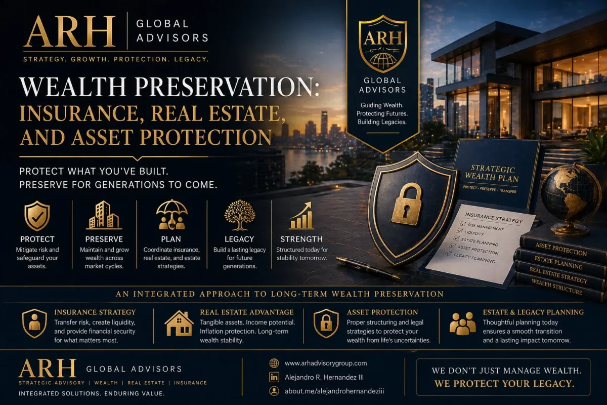 Proactive Wealth Preservation Requires Ongoing Strategic Discipline