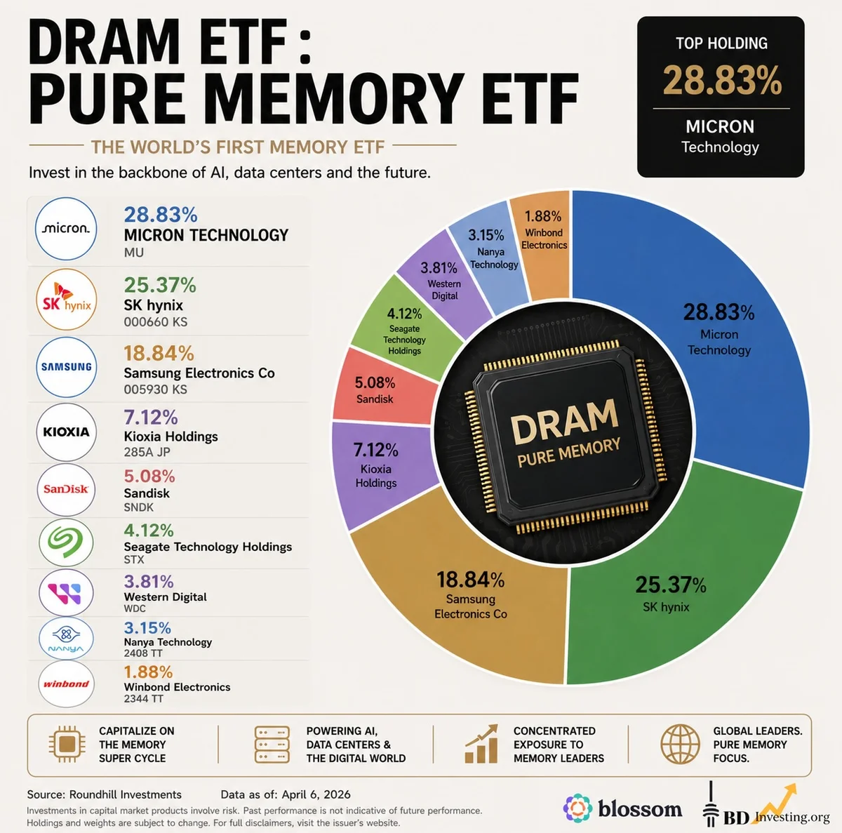 AI Memory Supercycle Driven by DRAM ETF Leaders