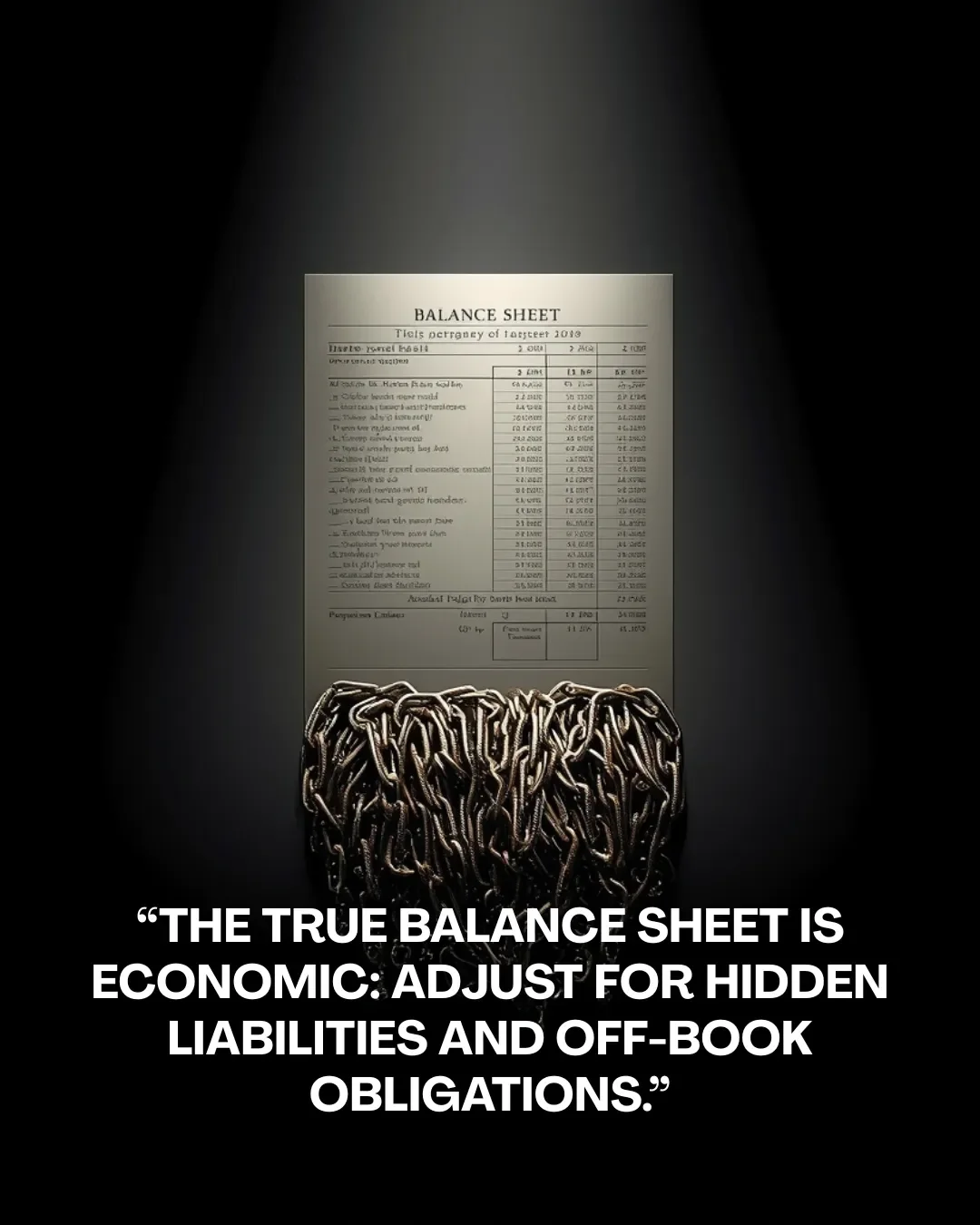 Look Past the Numbers: Hidden Liabilities Define Safety