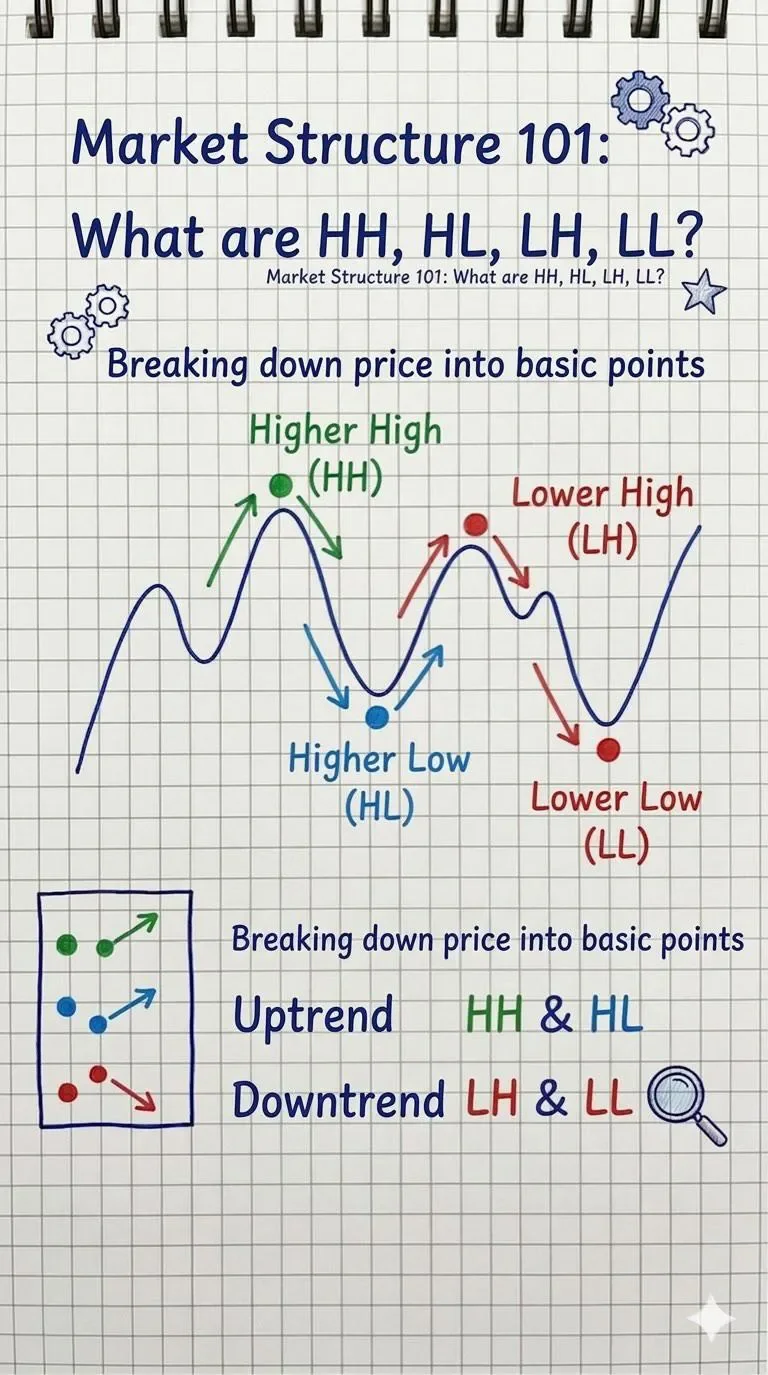 Identify Higher Highs, Lower Lows and Breaks