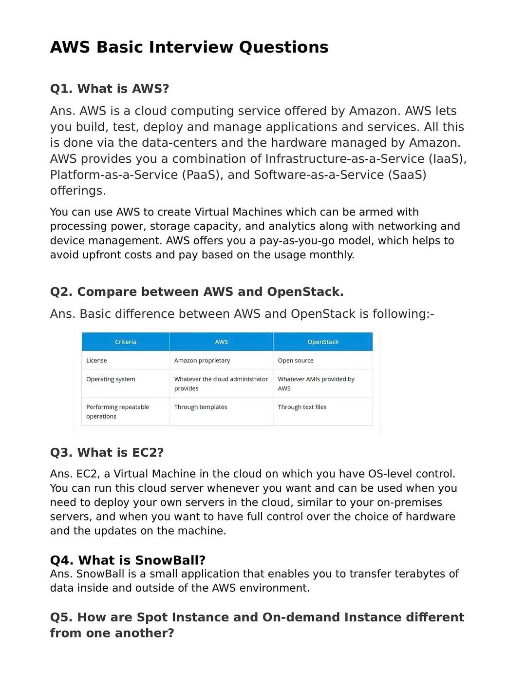 Master Core AWS Skills for DevOps Interview Success