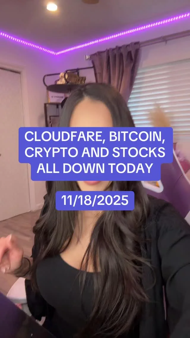 Crypto, Stocks, and Cloudflare Dip Simultaneously