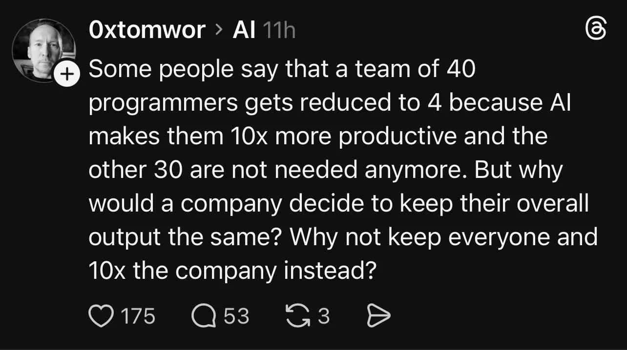 AI Boosts Supply, but Demand Drives Layoffs