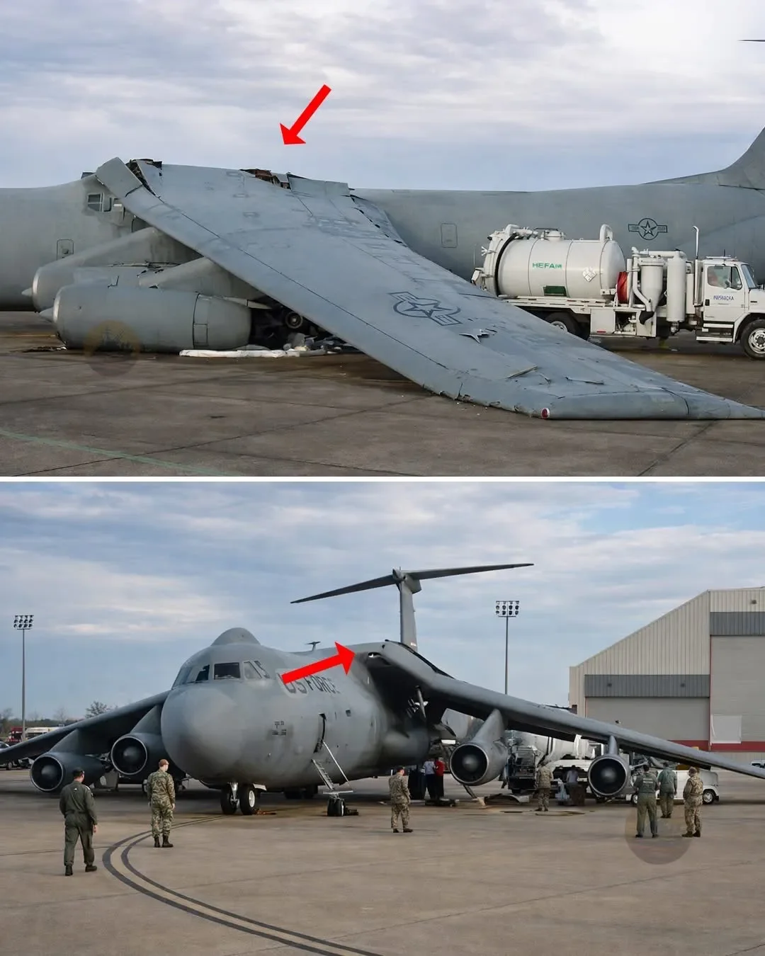 Forgotten Vent Plug Caused Wing Collapse From Overpressure