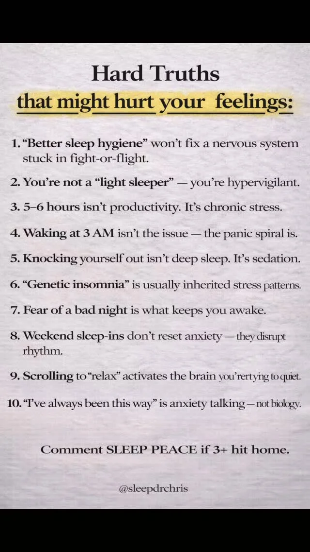 Your Insomnia Is a Protective Response, Not a Flaw
