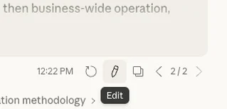 Edit Prompts, Not Re‑prompt, to Save Tokens