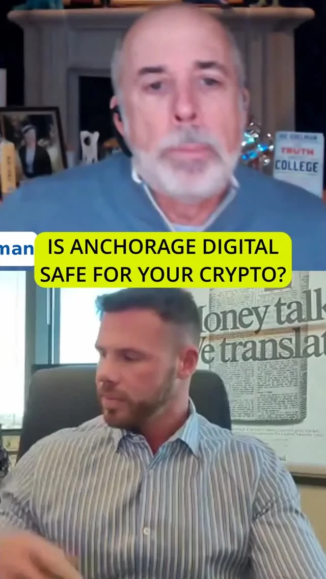 Anchorage Guarantees Crypto Safety with Federal Charter