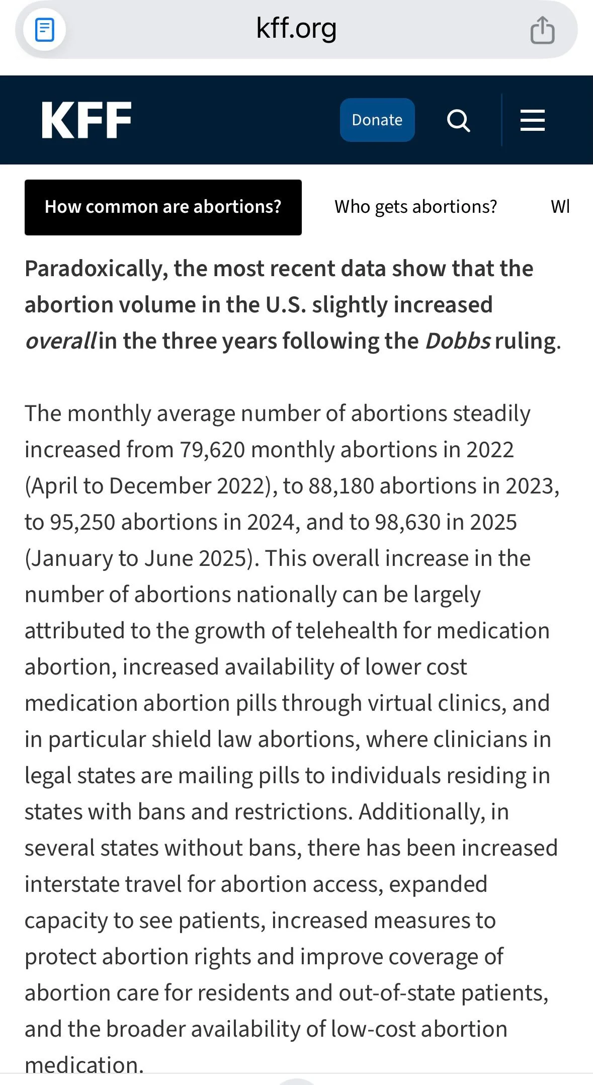 Telehealth and Mail‑order Meds Sustain Abortion Access Post‑Roe
