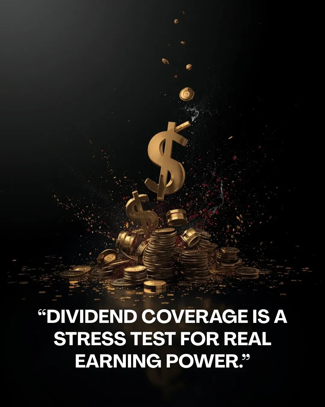 Dividends Reveal True Earnings, Not Passive Income