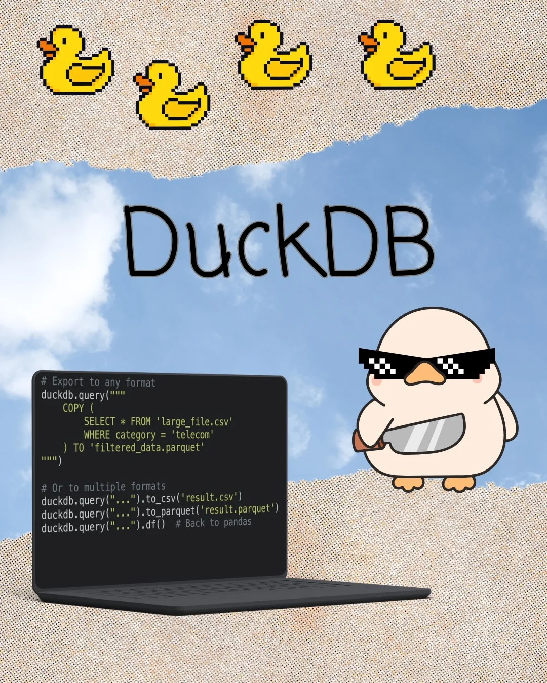 Query CSVs Directly with DuckDB—No Load, Faster