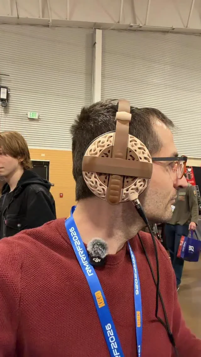 Custom 3D‑Printed Headphones Showcase at RepRap Festival