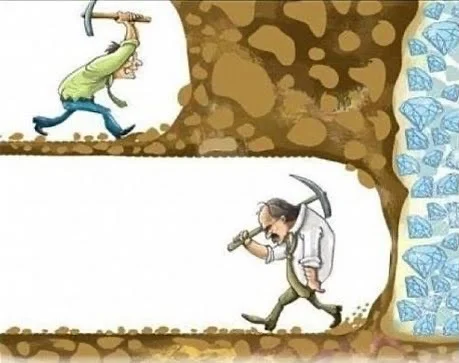 Consistency Beats Quitting: Keep Swinging for Success