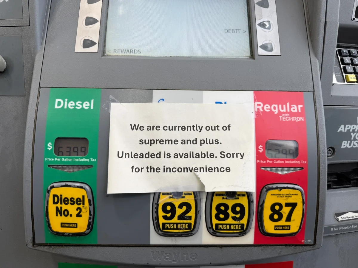 U.S. Gasoline Shortage Evident in Recent Photo