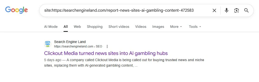 Google Restores Removed Articles After Prompt DMCA Reversal