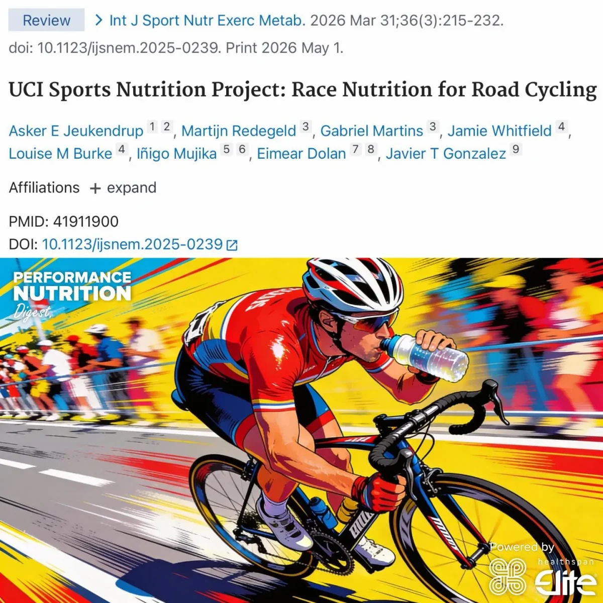 Optimal Carb and Low‑Residue Diet for Cyclists