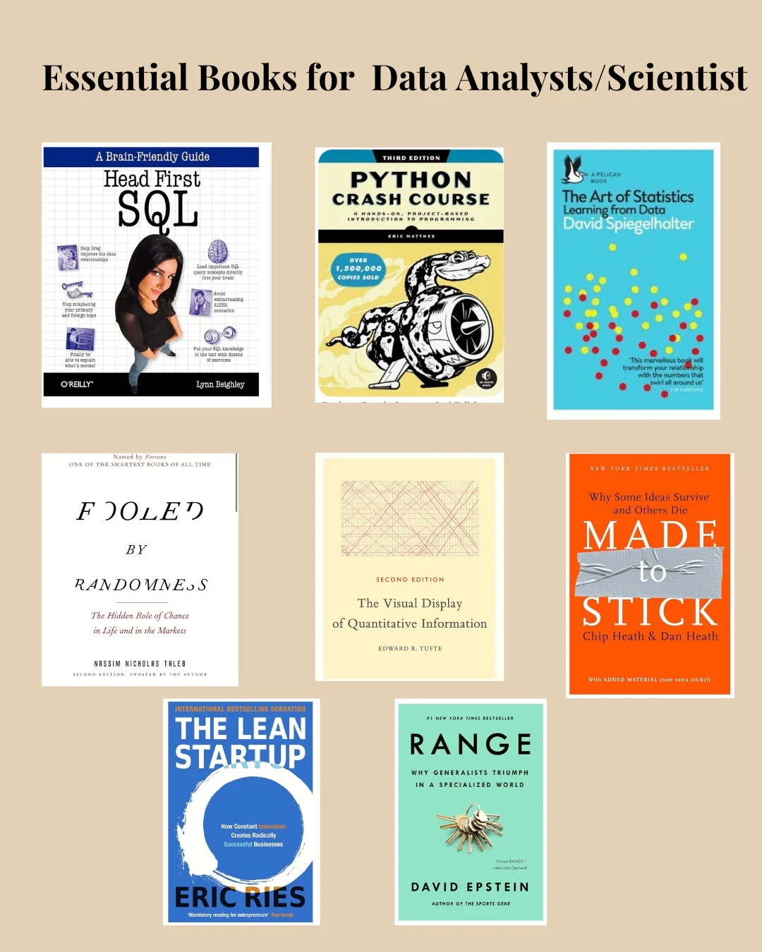 Eight Underrated Data and Career Books You Must Read