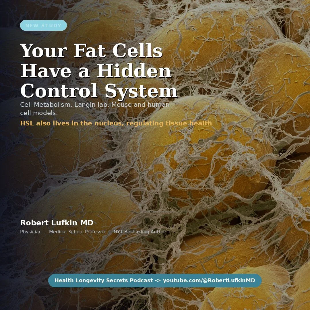 Fat Cells Harbor Nuclear Enzyme Regulating Their Health