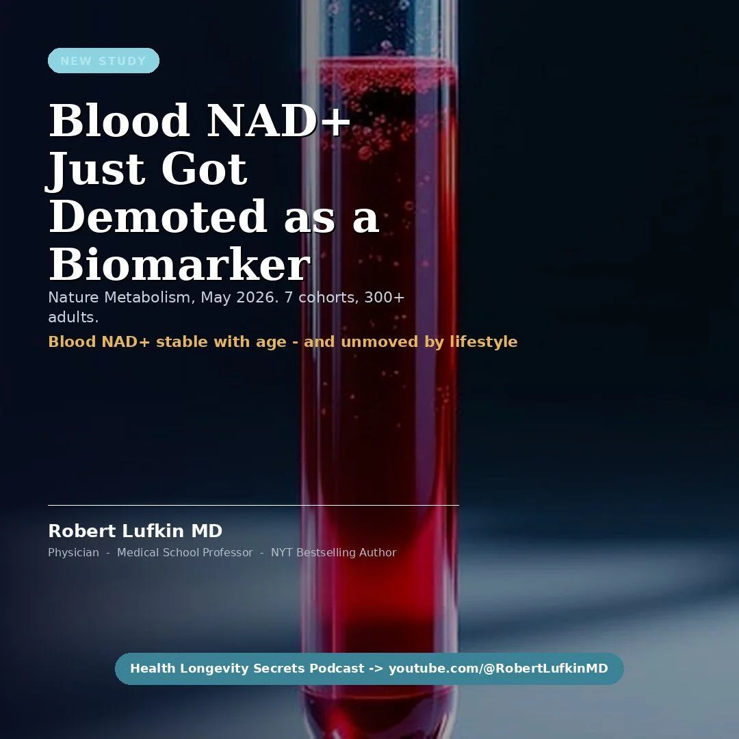 New Study Debunks NAD+ Supplement Anti‑Aging Claims