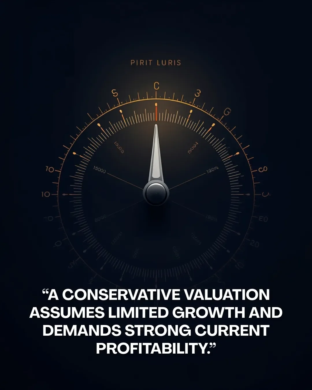 Conservative Valuation: Zero Growth, Cash Flow, Downside Pricing