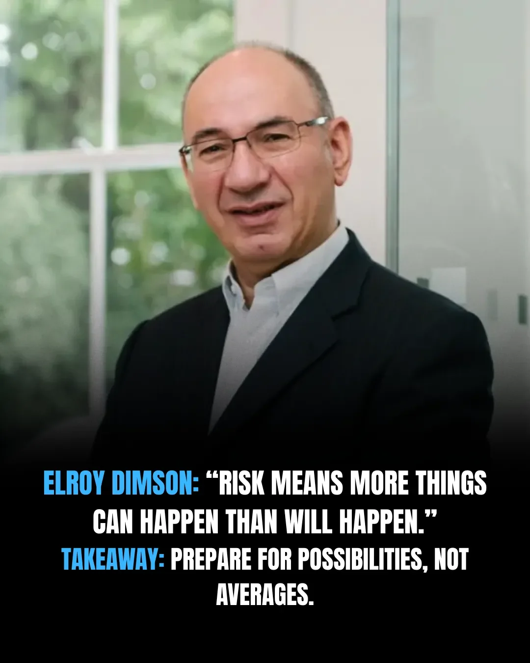 Build Portfolios for Unexpected Storms, Not Just Forecasts