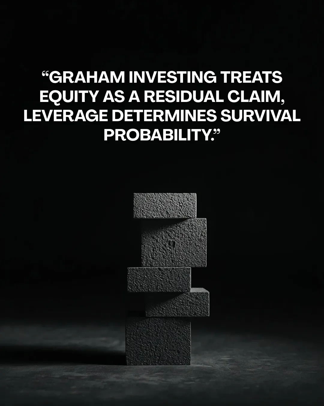 Equity Is Just the Residual After Debt Gets Paid