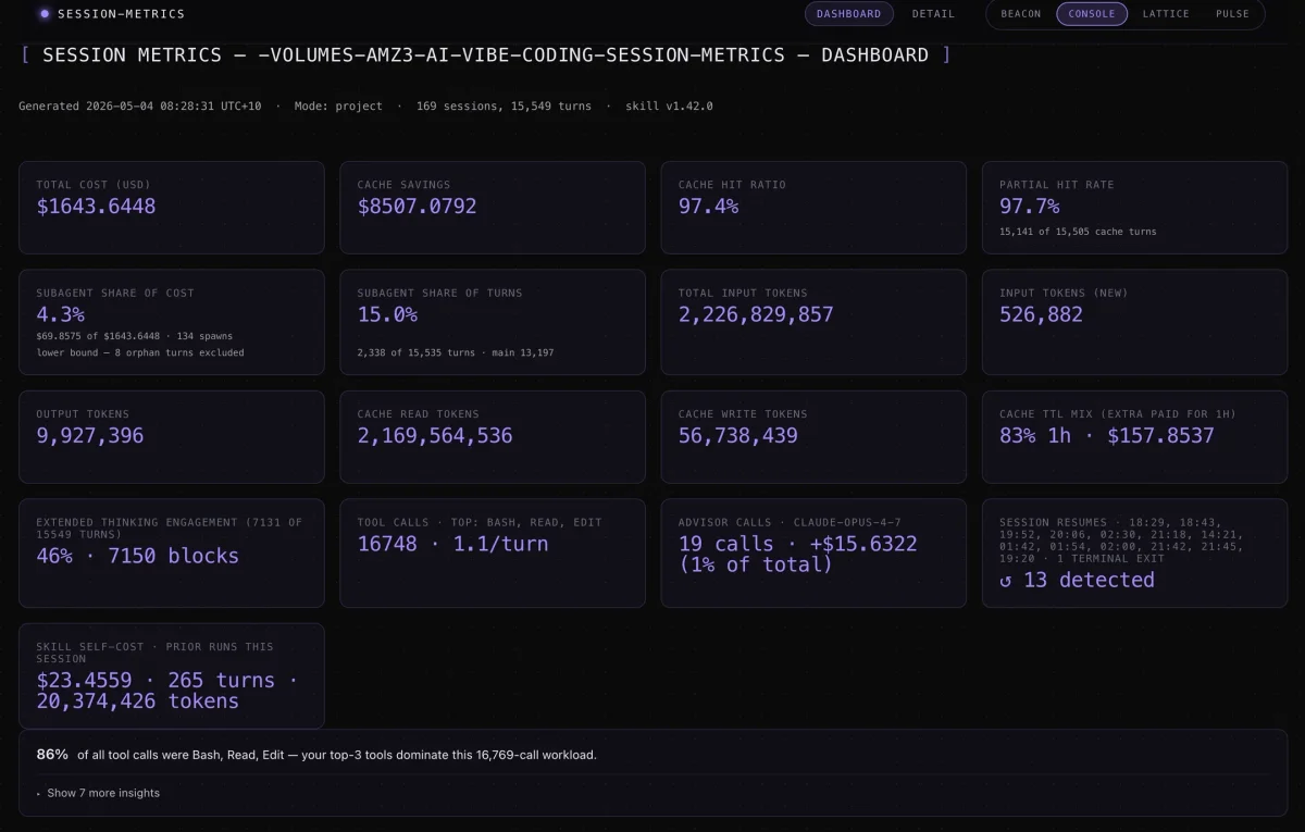 Claude Code v1.42.0 Adds Detailed Token Cache Metrics
