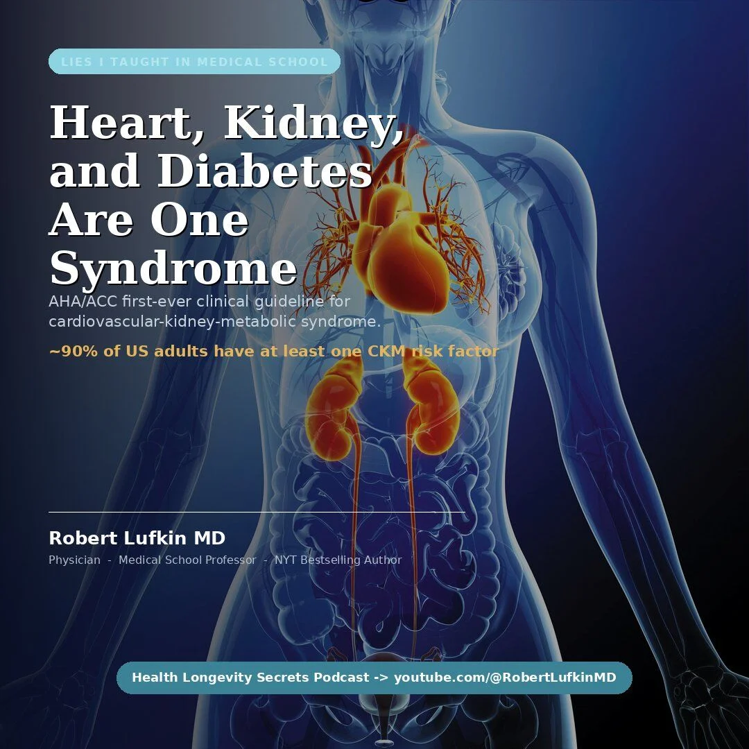 Heart, Kidney, Diabetes Form Single Syndrome Driven by Belly Fat