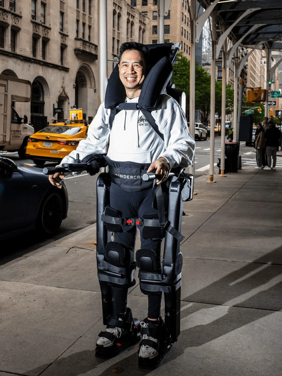 Early Tester Robert Woo Shapes Accessible Exoskeletons