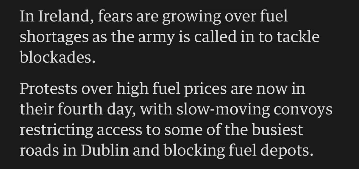 Energy Prices Surge, Sparking Crises Across Europe and Developing Nations