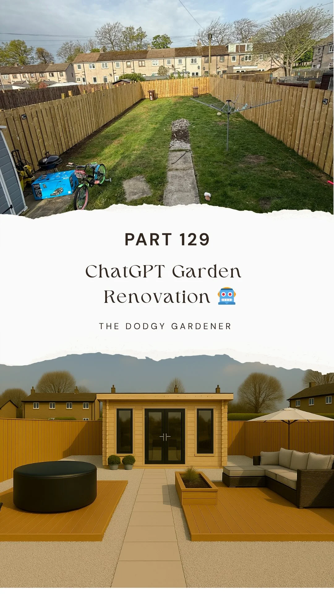 Improvised Garden Renovation Thrives Without Sand