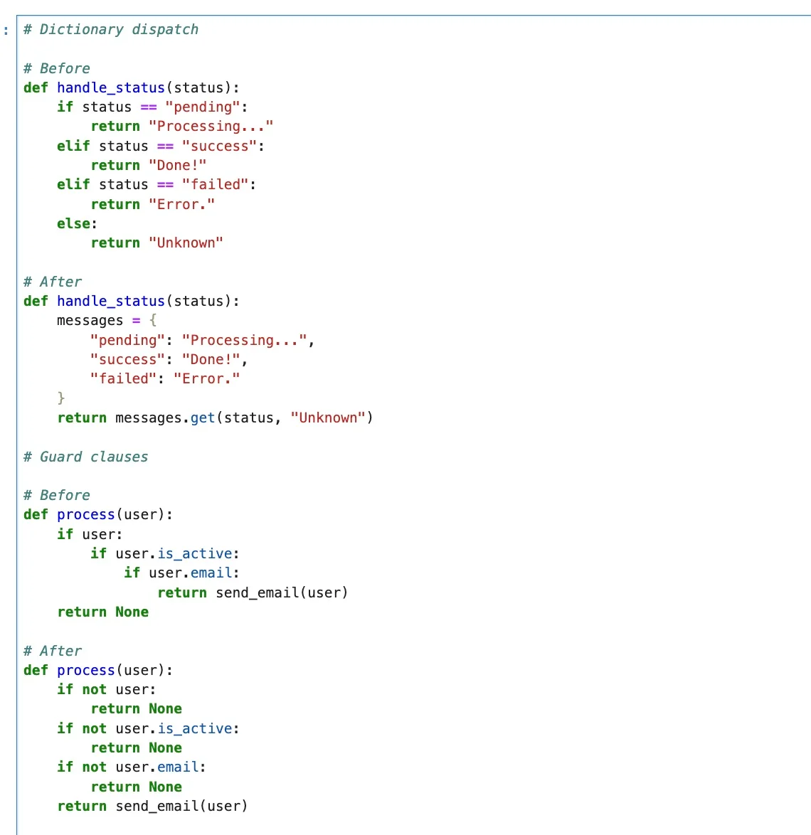 Replace If‑elif Chains with Clean Python Dispatch Patterns