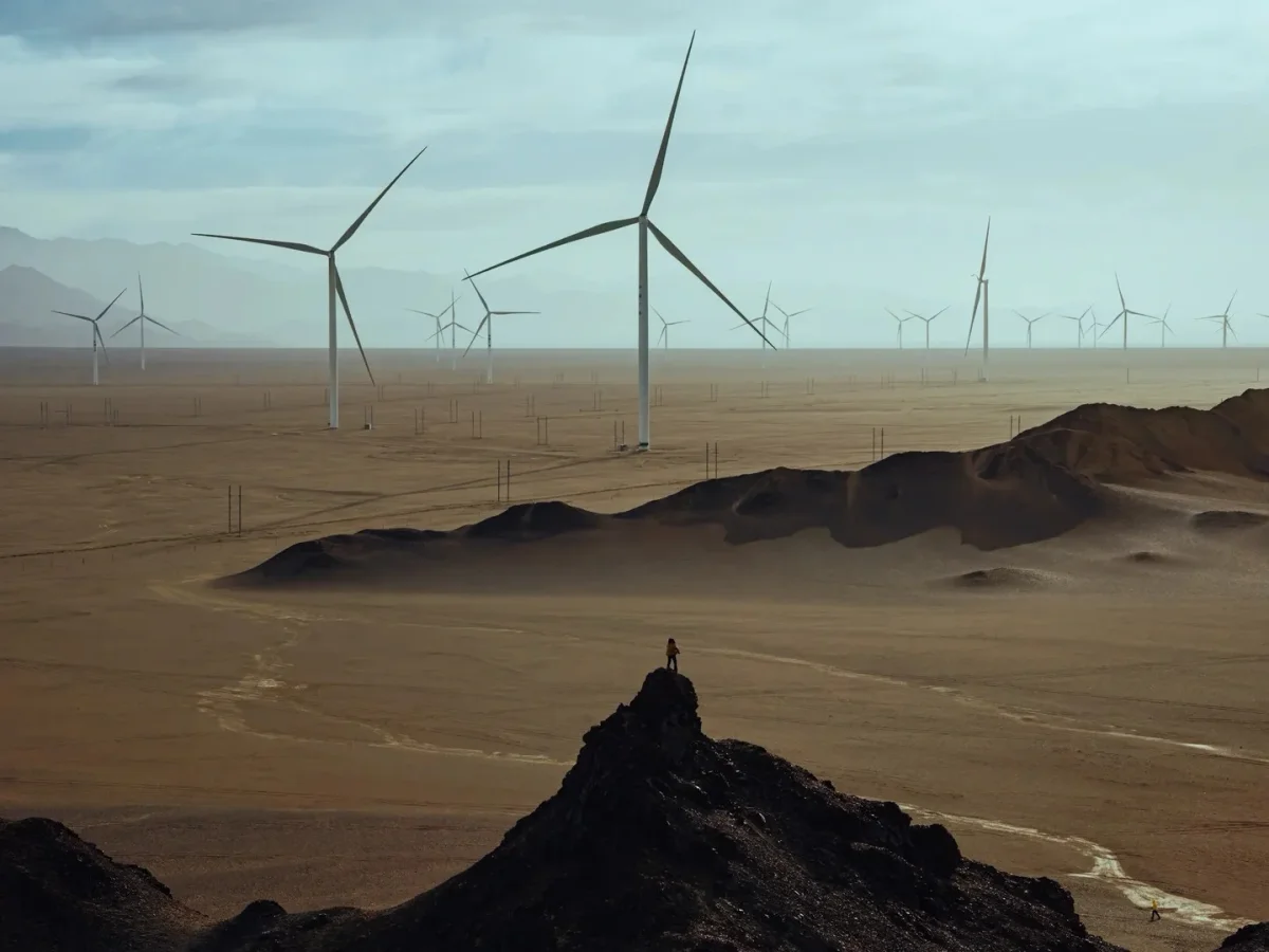 China's Wind Farms: Stunning Landscapes of Renewable Power