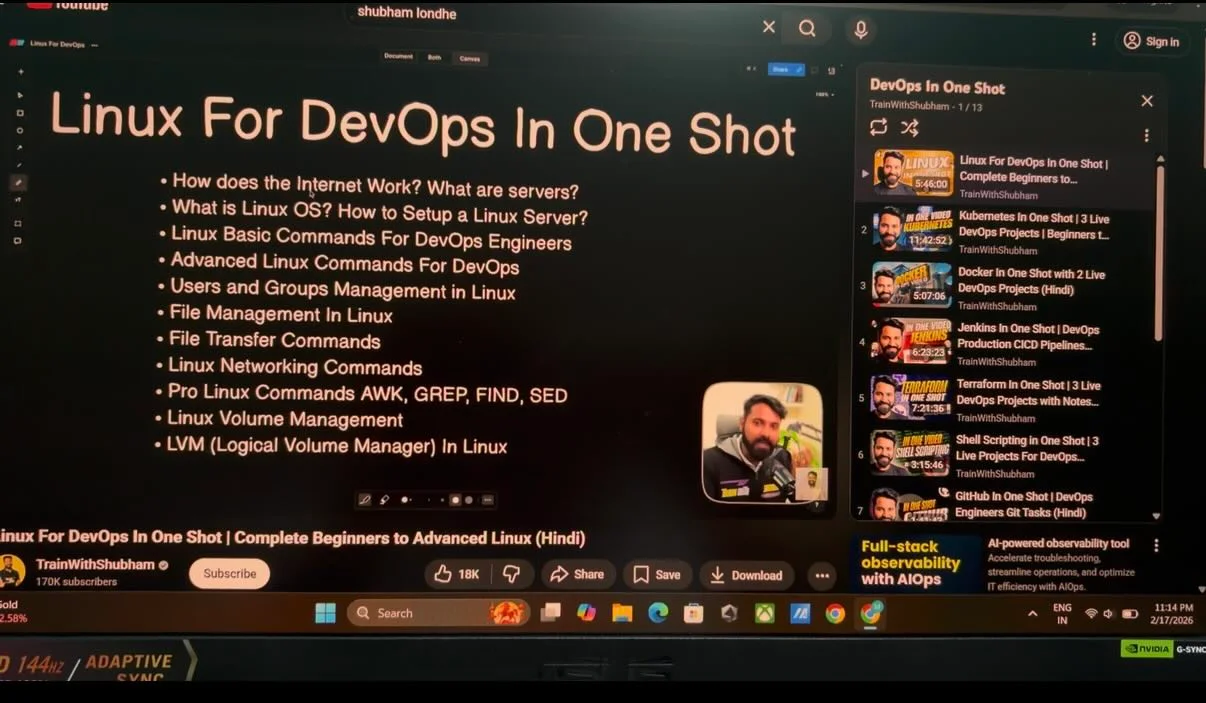 Hindi Linux for DevOps: Clear, Complete Guide