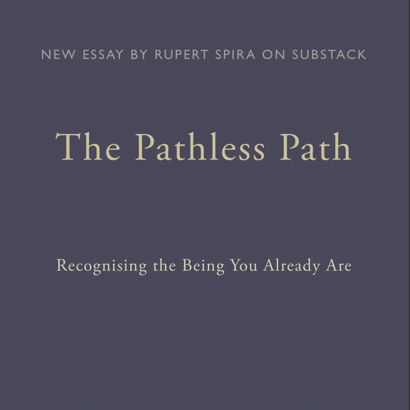 True Self Lies Directly Within—No Path Required