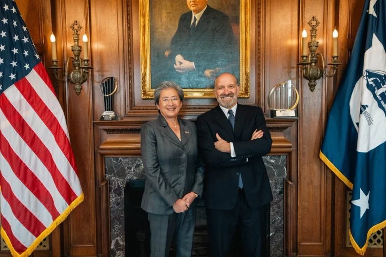 U.S. DOC Secretary Meets AMD CEO to Boost AI Dominance